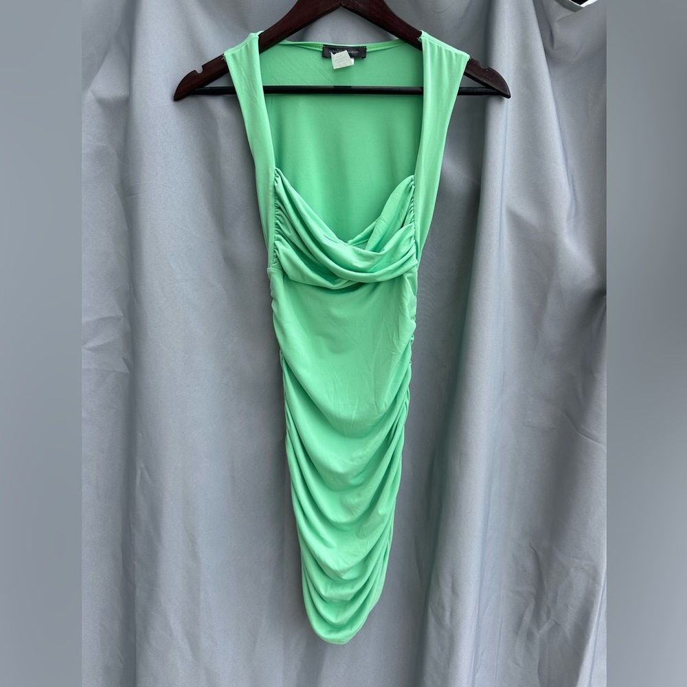Seafoam Green Scrunch Dress Size Small